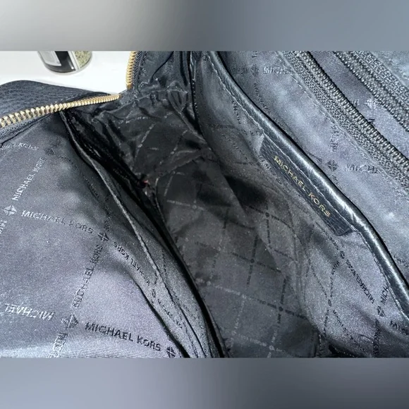 Michael Kors Black and Gold Backpack with Studded Design - Picture 7 of 7